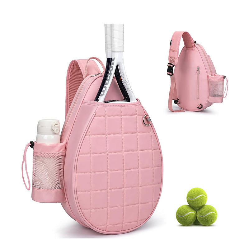 Sporty racket carry bag with integrated bottle holder Kalsten