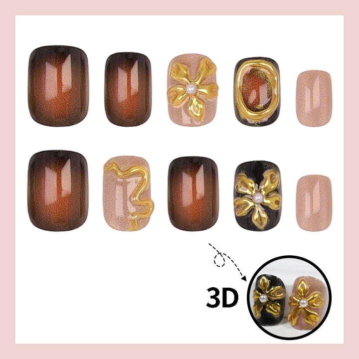Designer Nail Art with Decorative Elements Kalsten