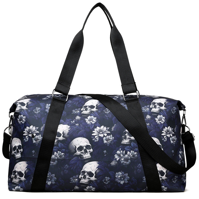 Artistic Skull Print Duffle Bag Kalsten