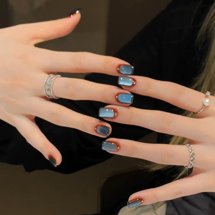 Creative Nail Tips with Shine Effects Kalsten