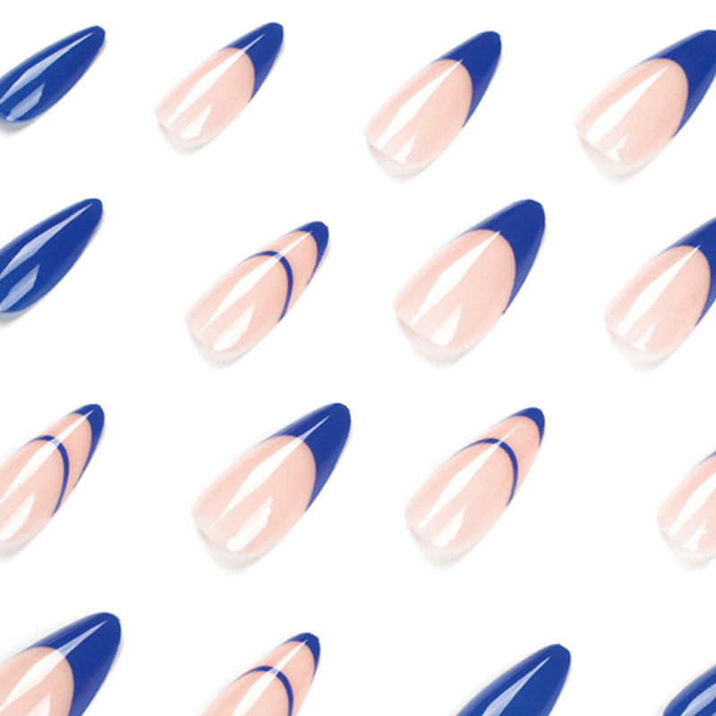 Elegant Nail Extensions with Modern Color Accents Kalsten