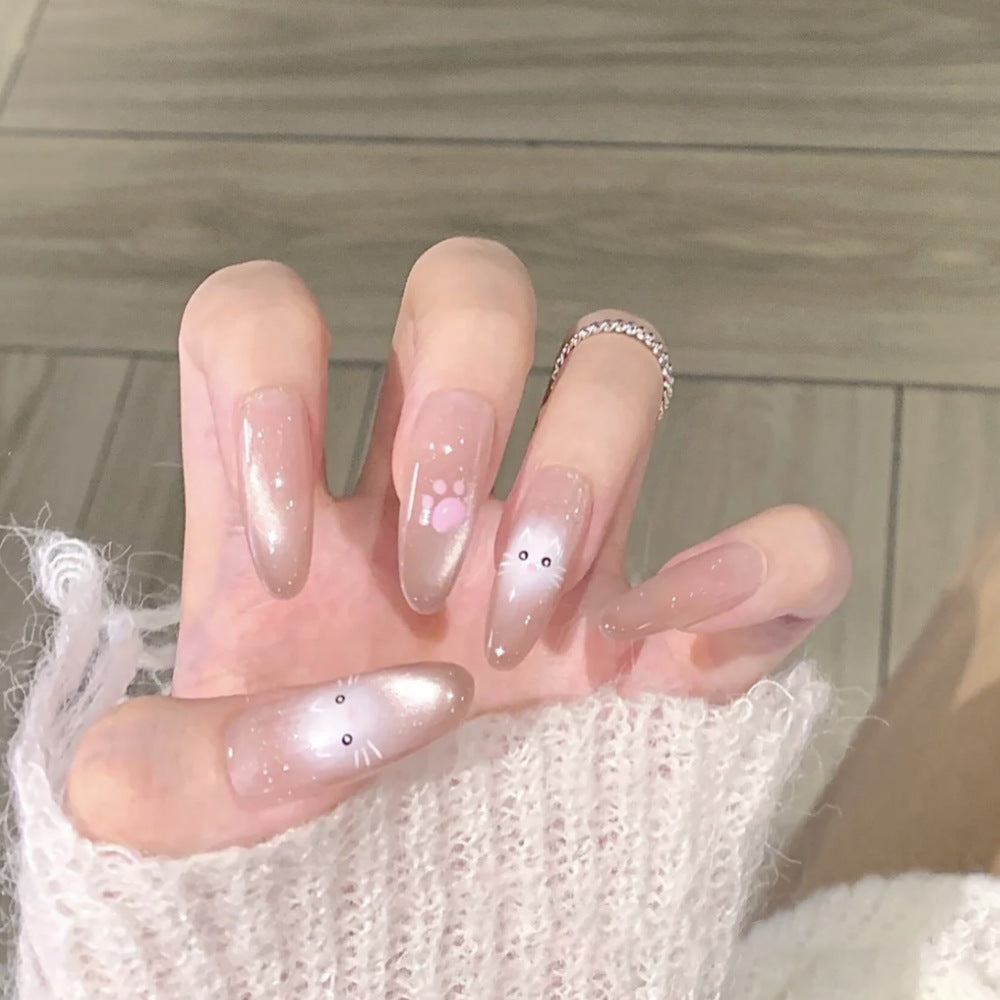 Playful Cartoon-Themed Press-On Nail Art Kalsten