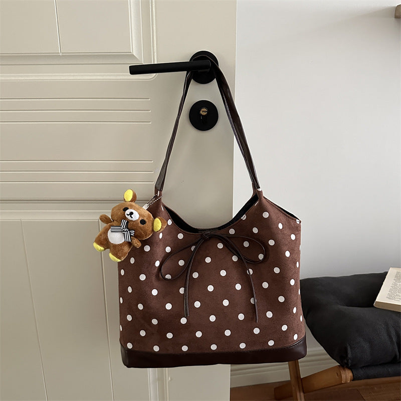 Playful Polka Dot Tote Bag