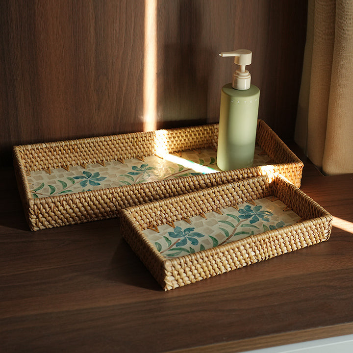 Elegant serving platter made of natural materials Kalsten