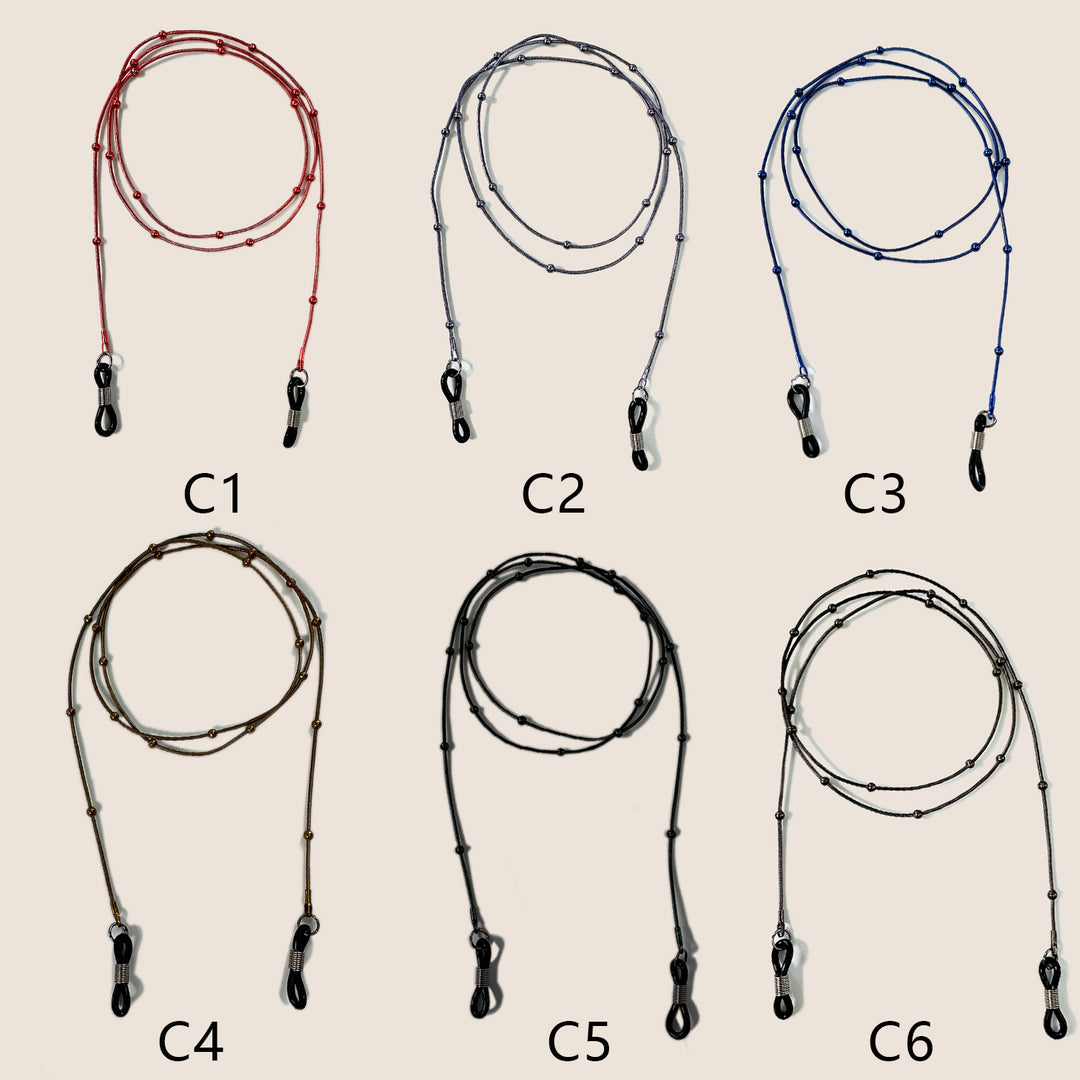 Beaded Eyewear Retainer Strap Kalsten