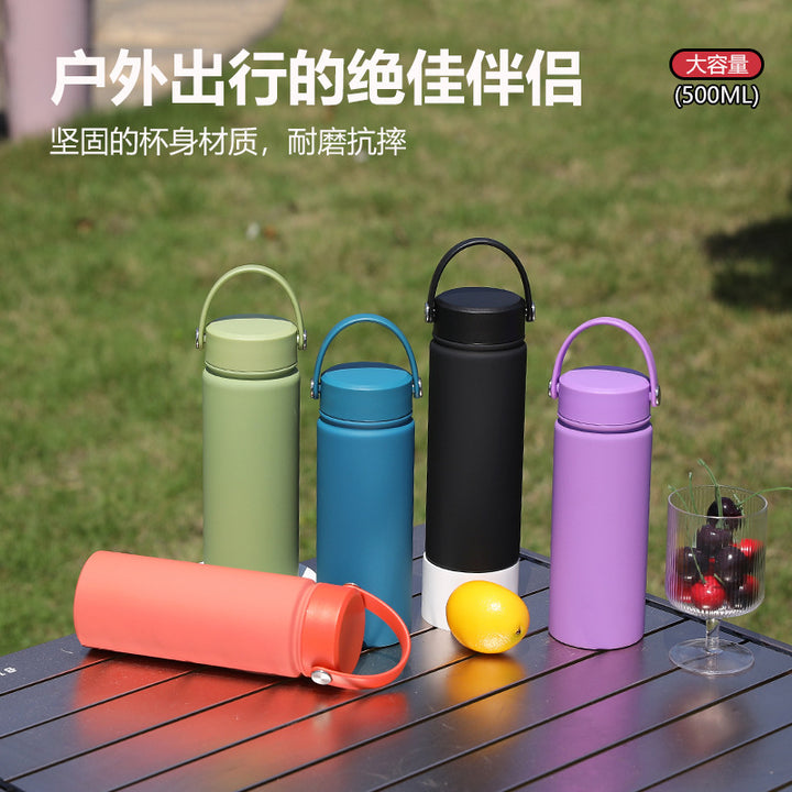 Women's Insulated Water Bottle with Practical Carry Handle Kalsten