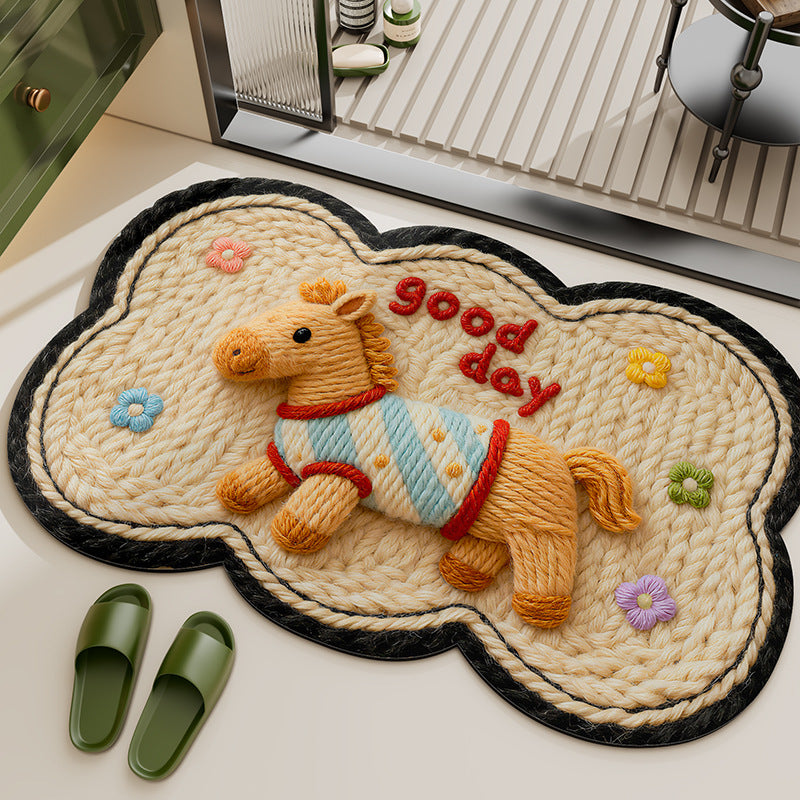 Playful Animal-Themed Area Rug