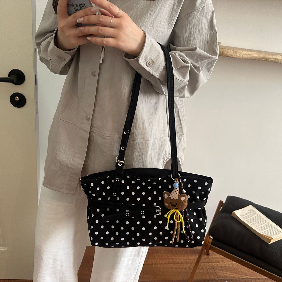 Charming Polka Dot Handbag