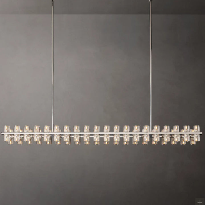 Modern Crystal Circle Chandelier