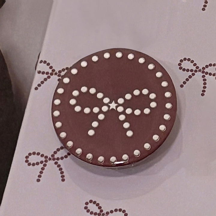 Elegant Decorative Coaster with Rhinestone Kalsten