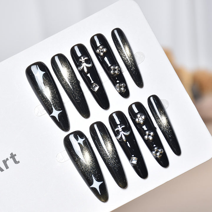 Glamorous Decorative Press-On Nail Art Kalsten