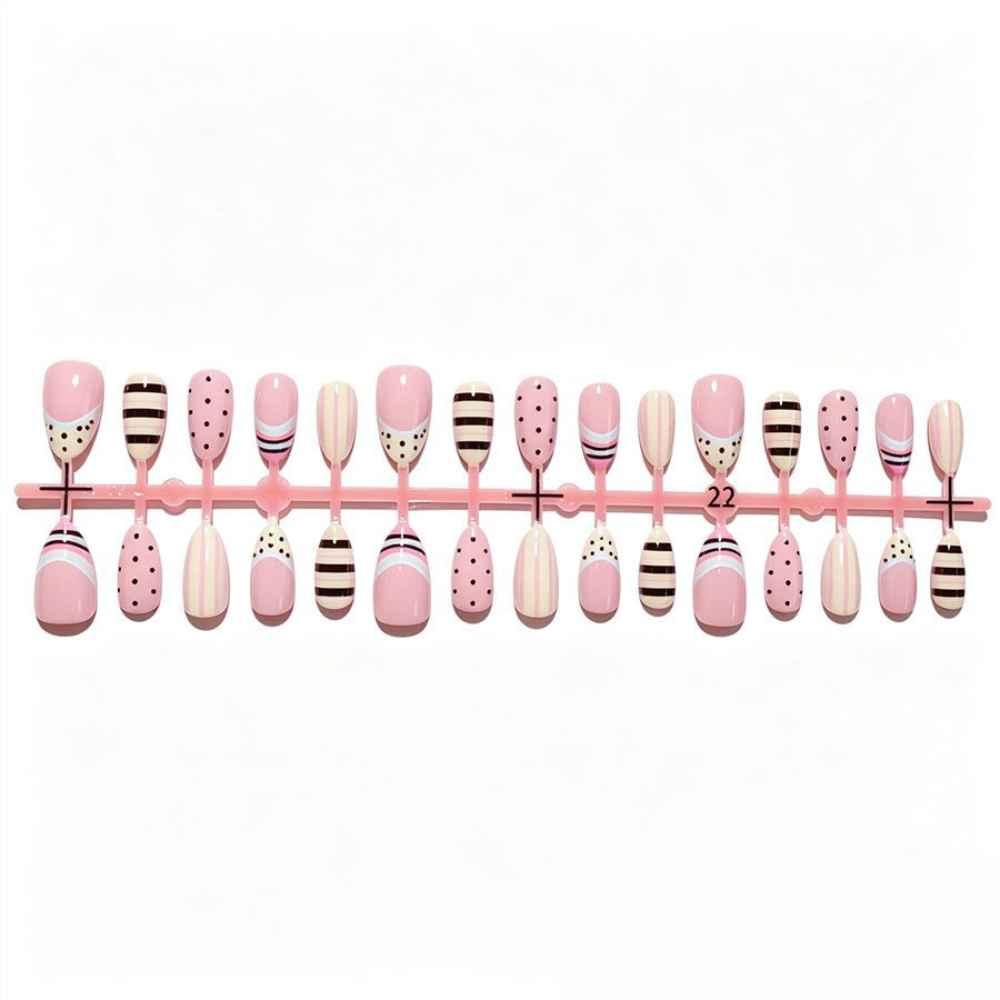 Artificial nails with modern patterns Kalsten