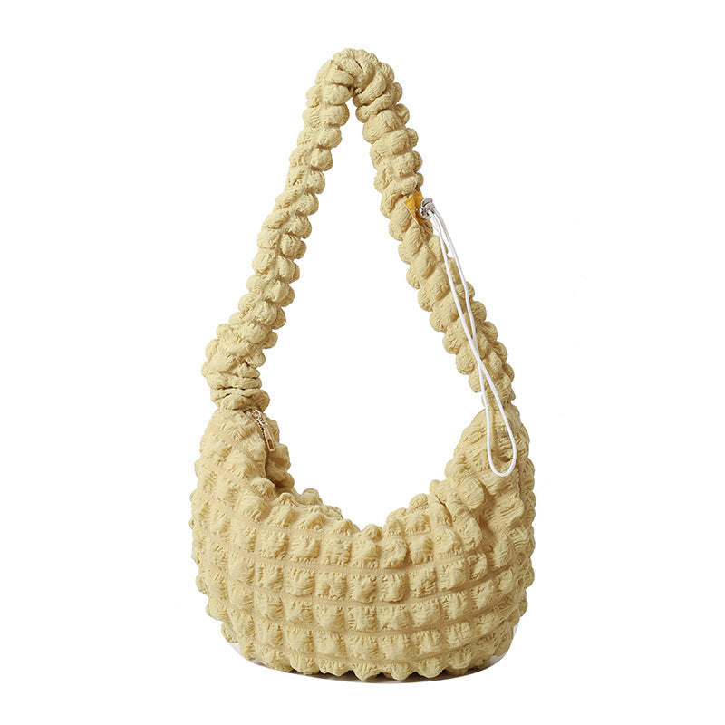 WoTextured Fabric Hobo Bag Kalsten