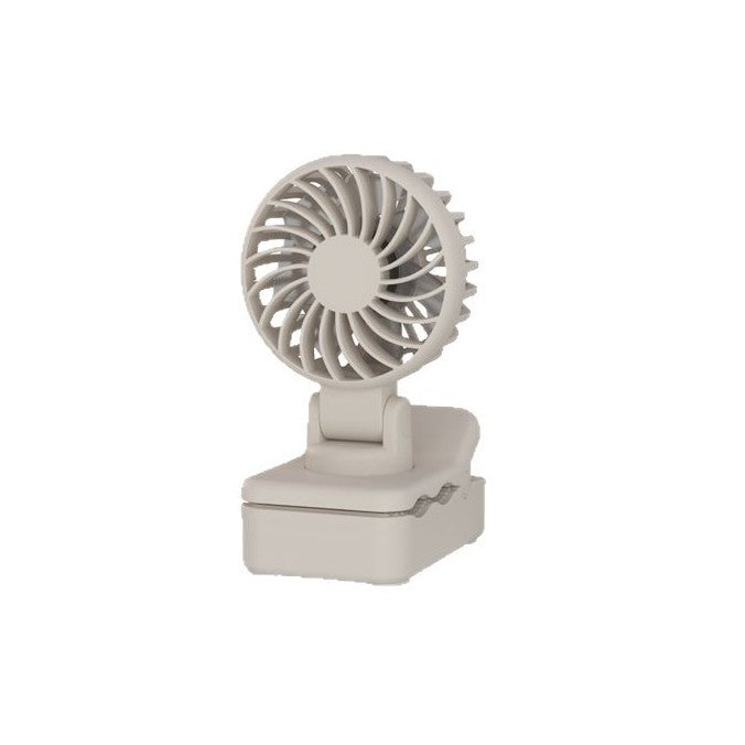 Unisex Portable Rechargeable Clip-On Fan Kalsten