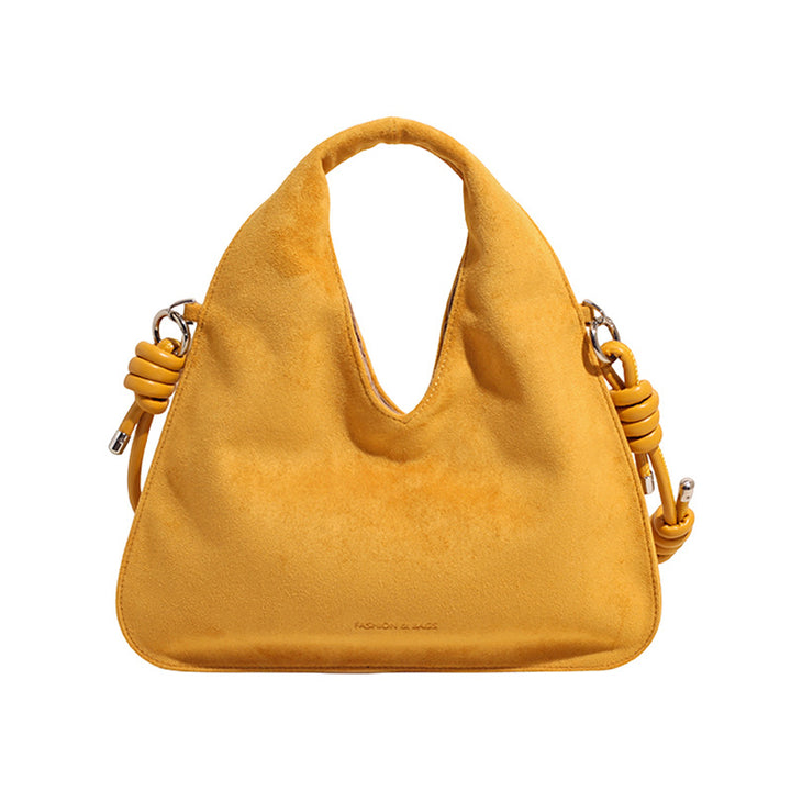 Suede Hobo Bag