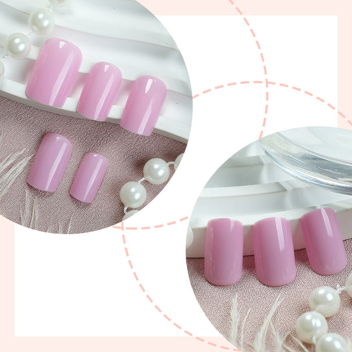 Press-On Nail Set with Smooth Gloss Finish Kalsten