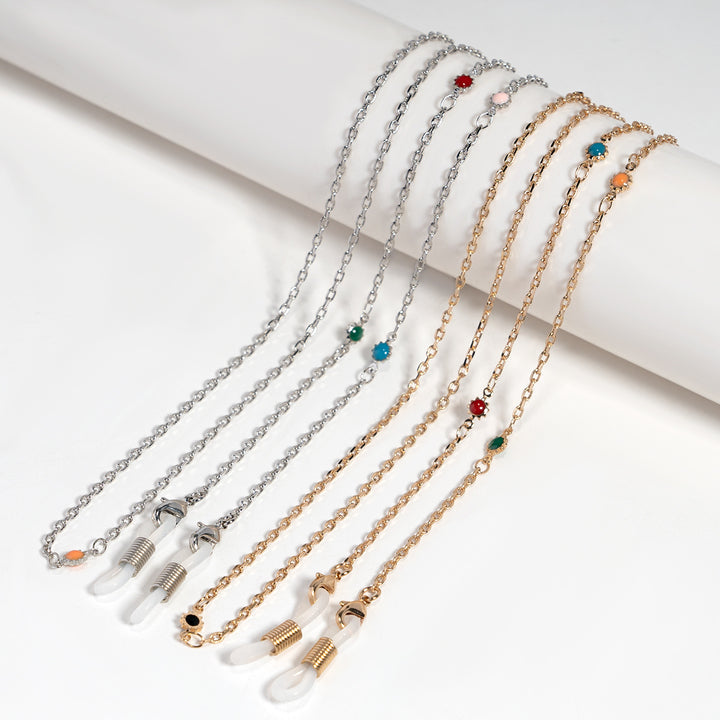 Decorative Gemstone Eyewear Chain Kalsten