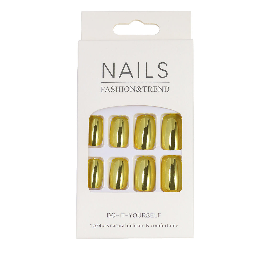 Glossy Press-On Nails Set Kalsten