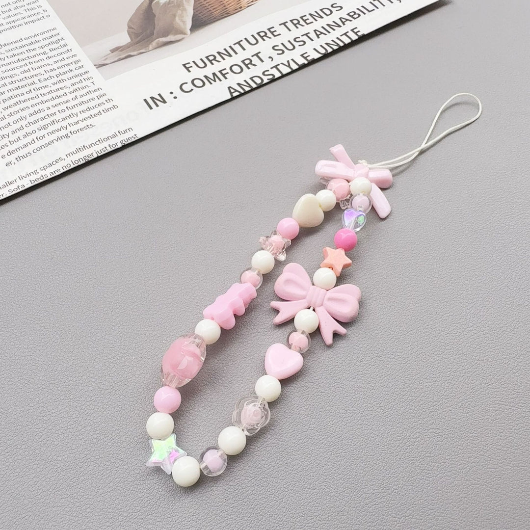 Heart-Shaped Beaded Eyewear Chain Kalsten