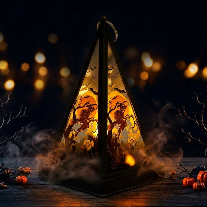 Halloween Decoration Lantern with Artificial Light Effect