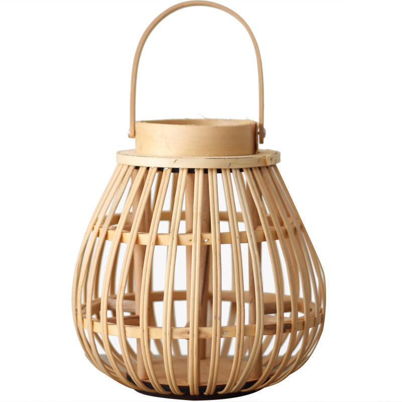 Handmade Rattan Lantern Kalsten