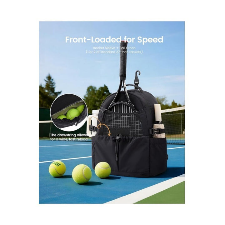 Sporty Tennis Trolley Backpack Kalsten