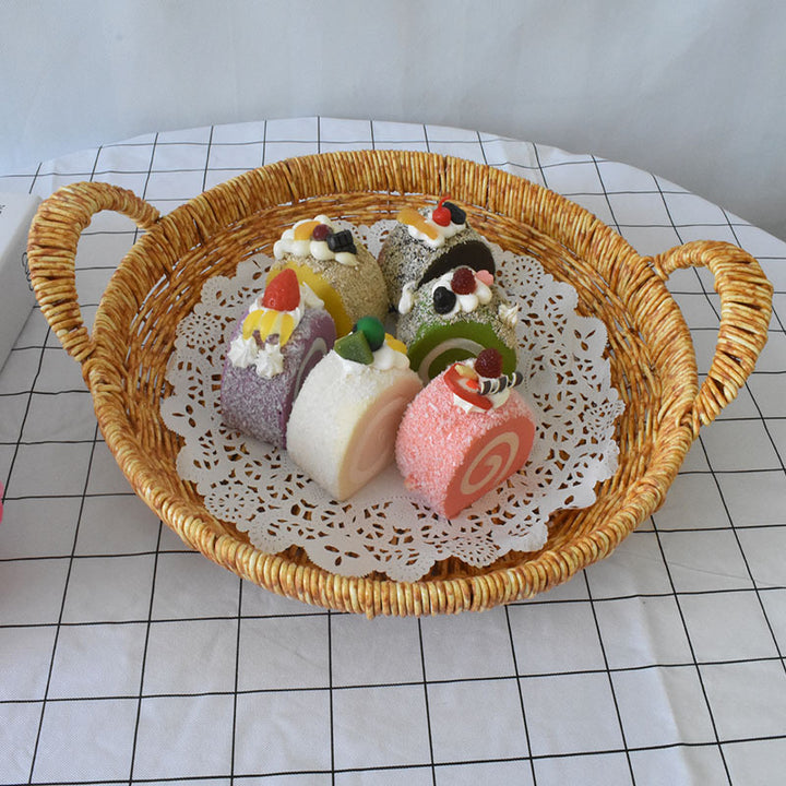 Decorative Handwoven Fruit Basket Kalsten
