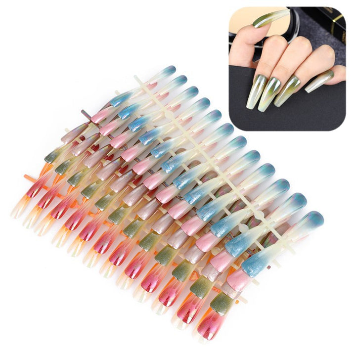 Artificial nails in modern glitter finish Kalsten