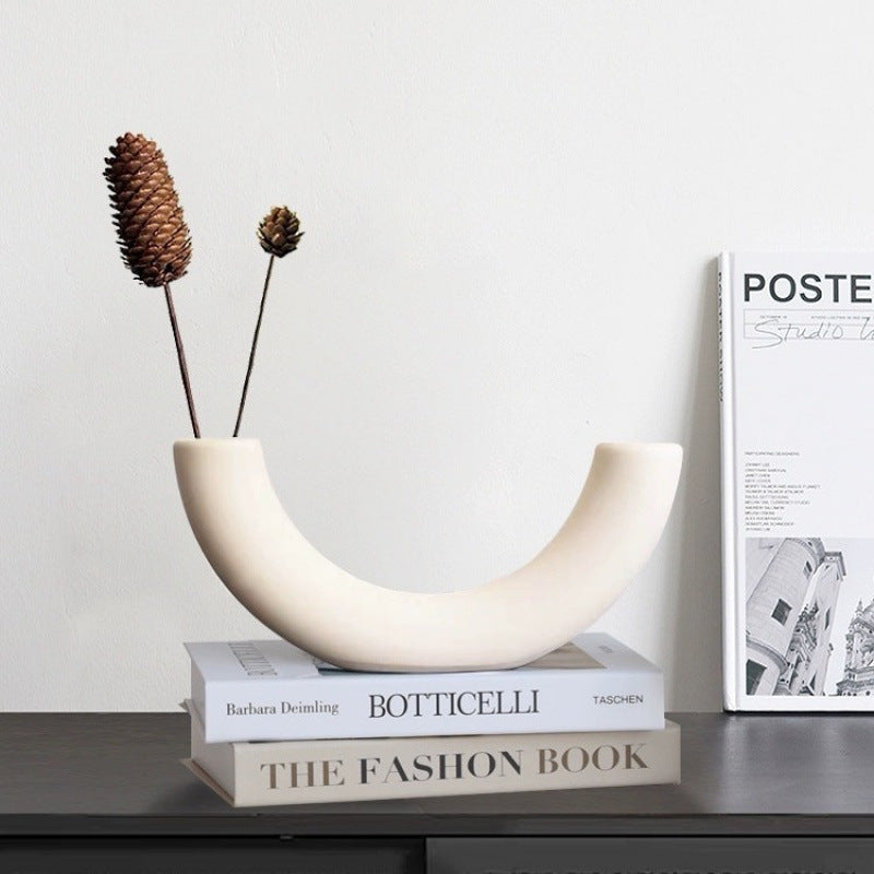 Modern Ceramic Tabletop Vase