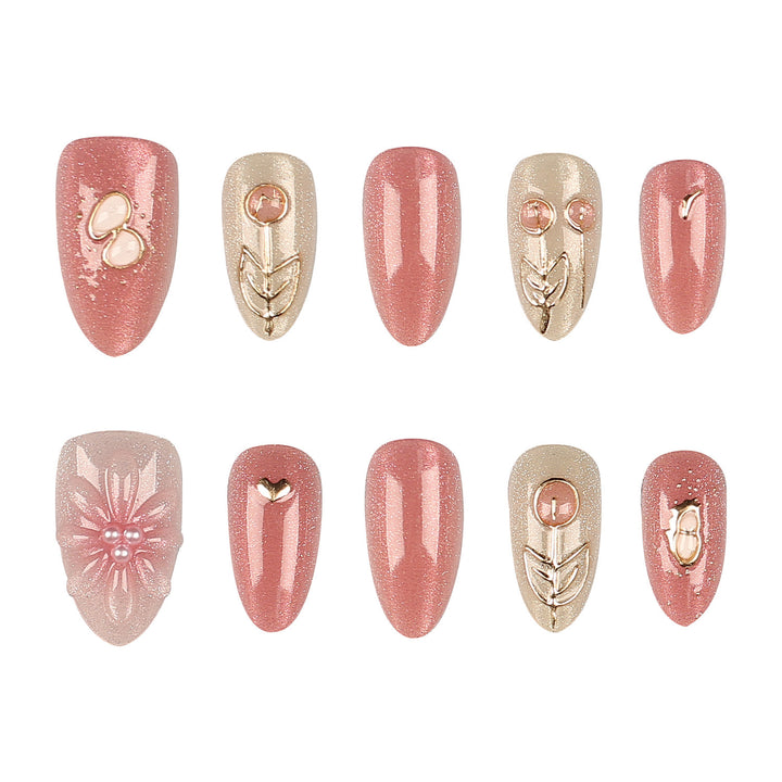 Decorative Press-On Nail Art Set  1790956189