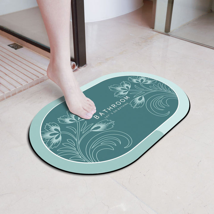 Adorable Cartoon Cat Bath Mat Kalsten