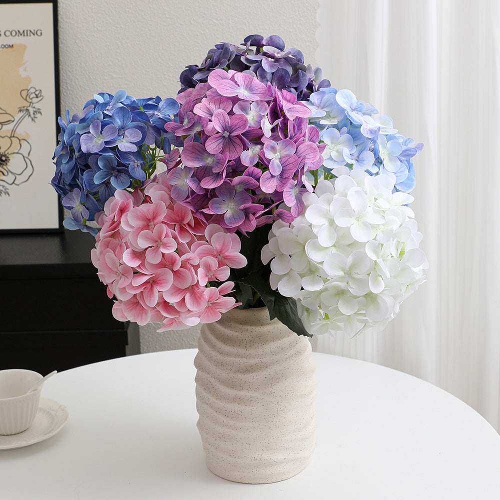 Artificial Hydrangea Branch