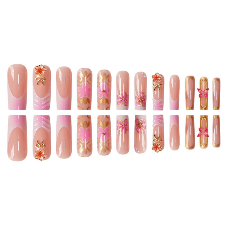 Decorative Floral Nail Art Design Kalsten