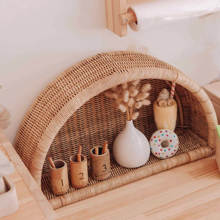 Handcrafted decoration basket Kalsten