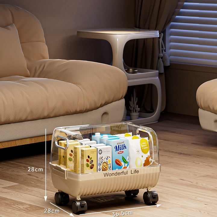 Multi-Tier Storage Organizer with Transparent Baskets Kalsten