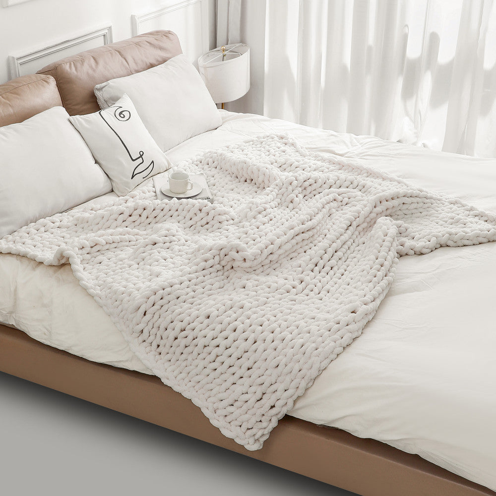 Chunky Knit Blanket