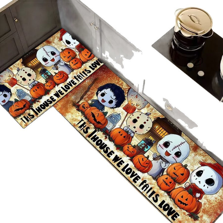 Halloween Themed Kitchen Comfort Mat