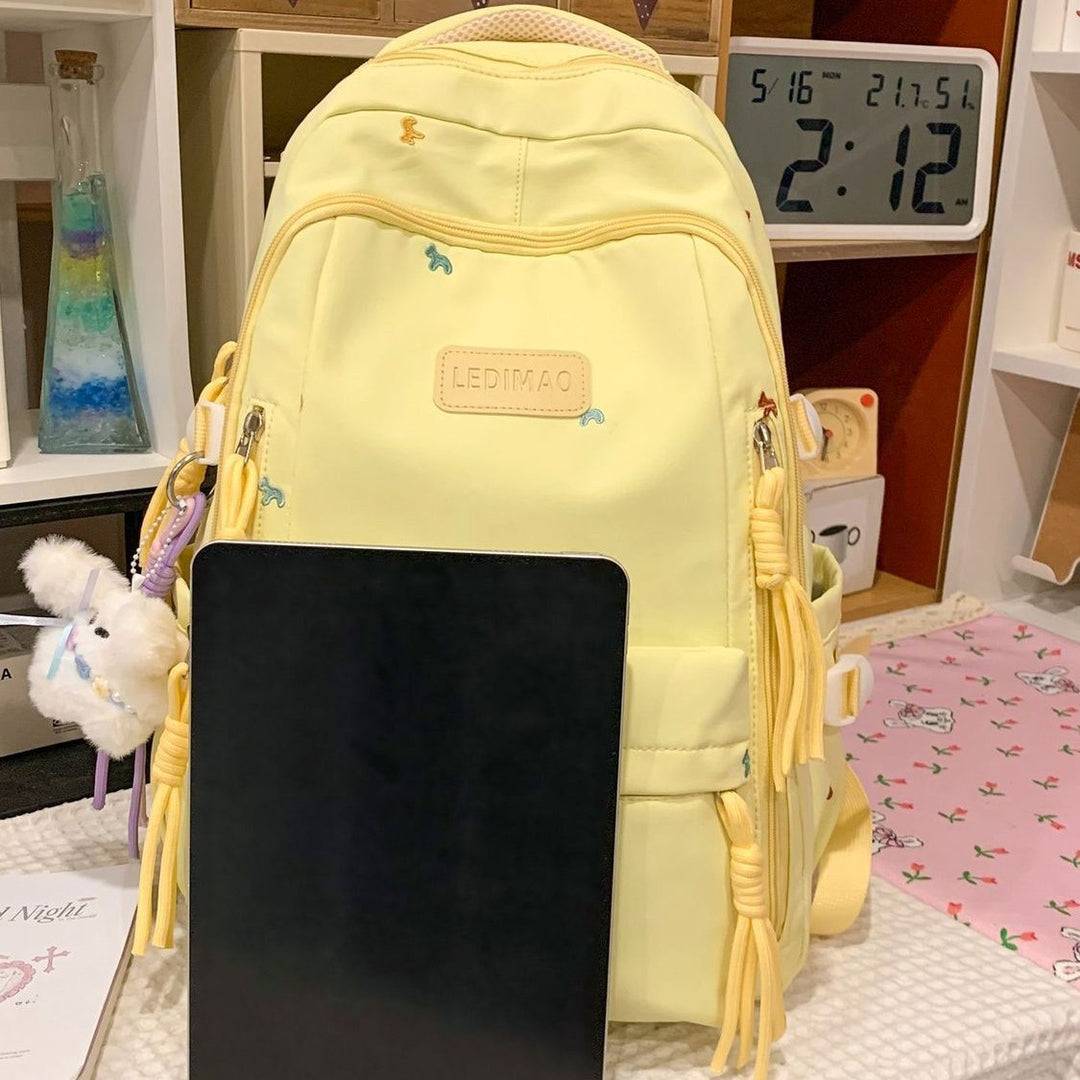 Trendy Auxiliary Pocket Backpack