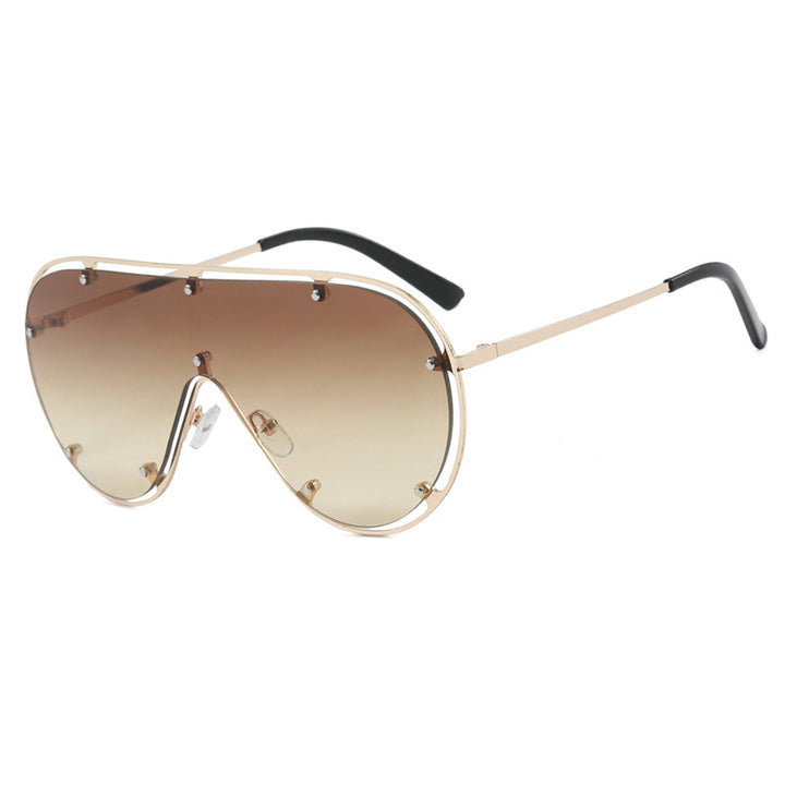 Women's fashionable oversized sunglasses in stylish retro design Kalsten