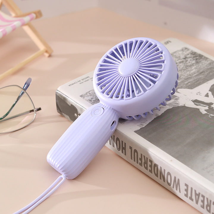 Women's Portable Mini Handheld Fan with Ergonomic Handle Kalsten