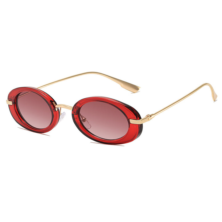 Elegant Oval Frame Sunglasses Kalsten