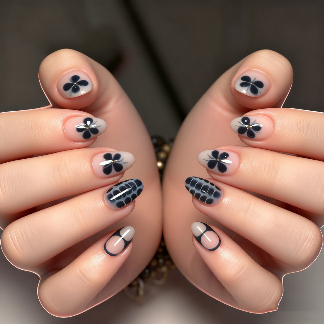 Artistic Animal Print Nail Art Set Kalsten