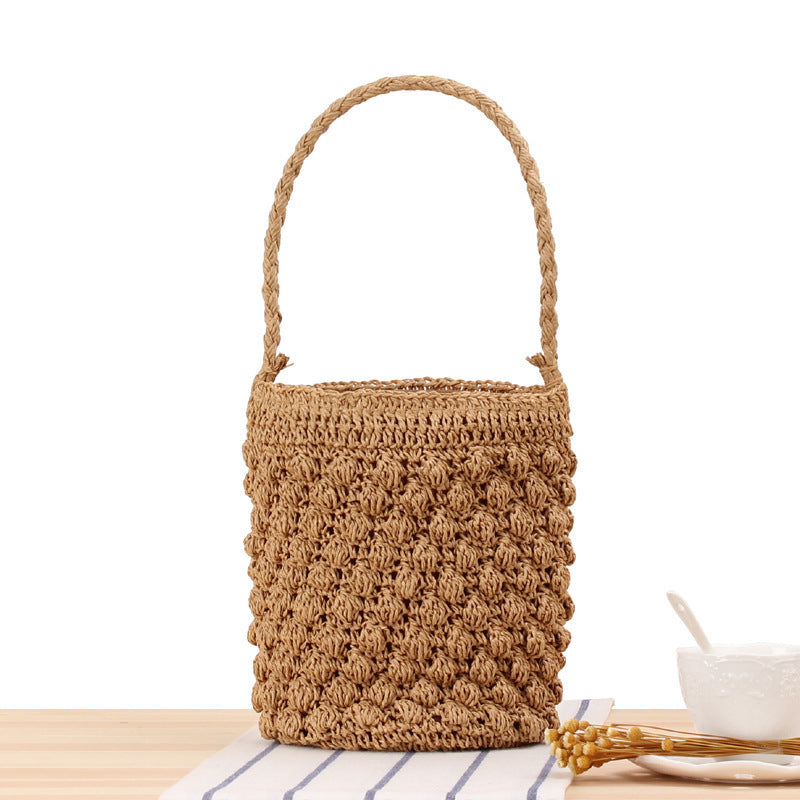 Handmade Macrame Tote Bag in Boho Style Kalsten