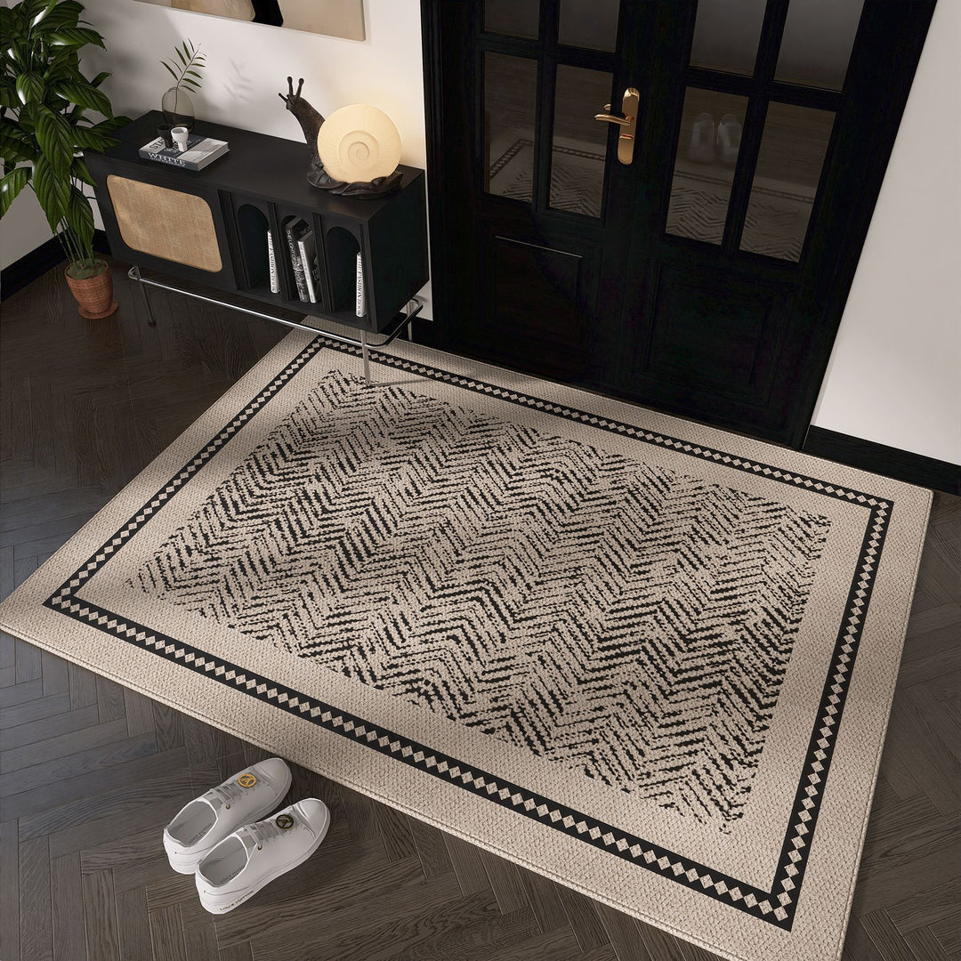 Abstract Patterned Area Rug