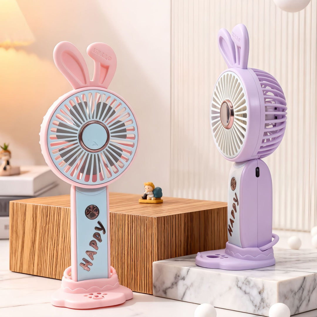 Women's Portable USB Fan with Playful Animal Design Kalsten