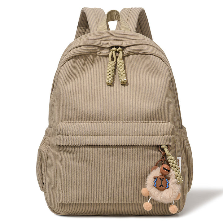 Cute Corduroy Backpack Kalsten