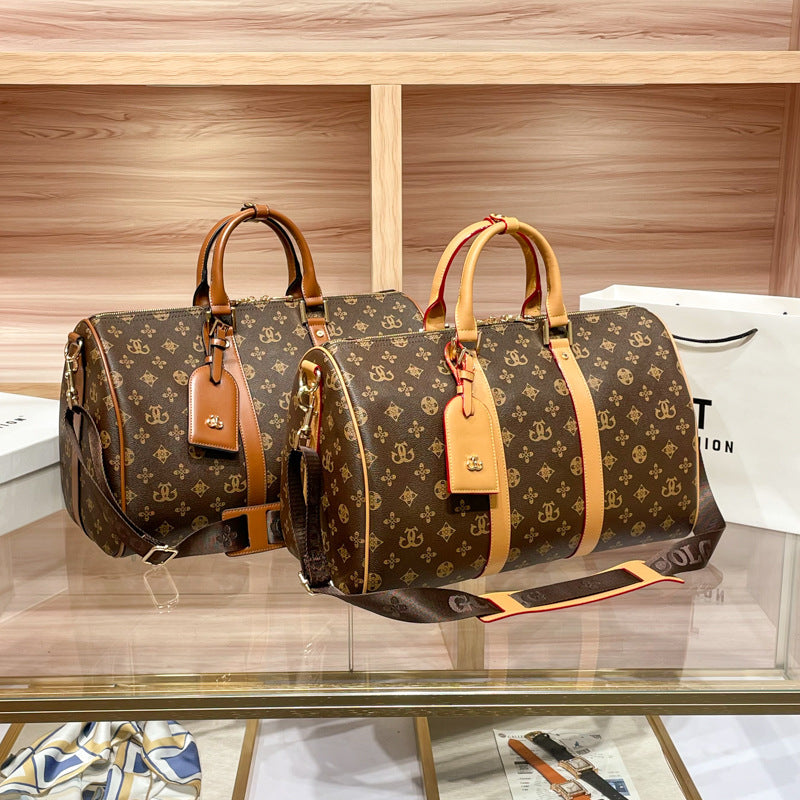 Luxurious Monogrammed Weekender Bag