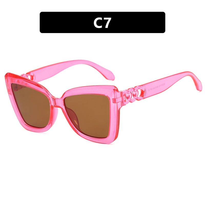 Women's trendy cat-eye sunglasses with sophisticated pattern Kalsten