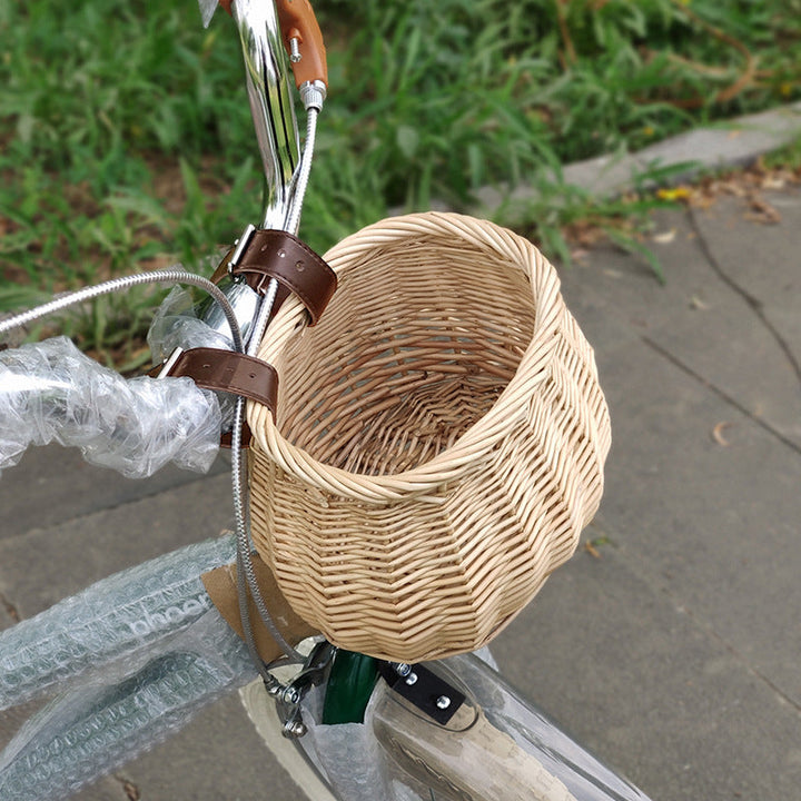 Woven Bicycle Storage Basket Kalsten