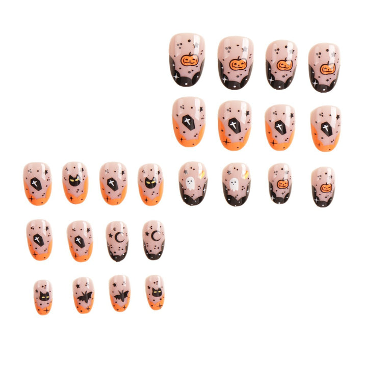 Halloween-Themed Press-On Nail Art Set Kalsten